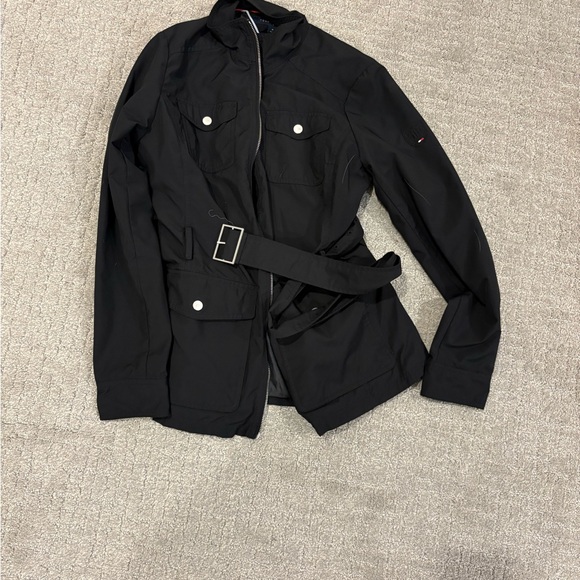 Tommy Hilfiger Jackets & Blazers - Tommy Hilfiger Black Military Jacket